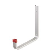 LUX TOOLS Nosač kuka zidna aluminijska zakrivljena 15 kg