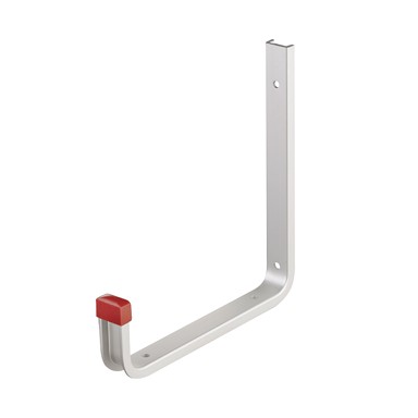 LUX TOOLS Nosač kuka zidna aluminijska zakrivljena 15 kg