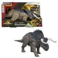Nasutoceratops dinosaur figura, smeđa  