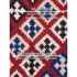 NOURISTAN Crveni obostrani/ručno rađen vunen tepih 200x290 cm Kamal Rami 