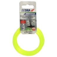 DEDRA Četvrtasta nit za košnju, 1,3 mm x 15 m