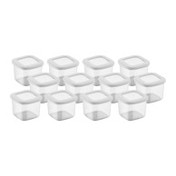 HERMIA Posude za namirnice u setu 12 kom za čuvanje hrane 