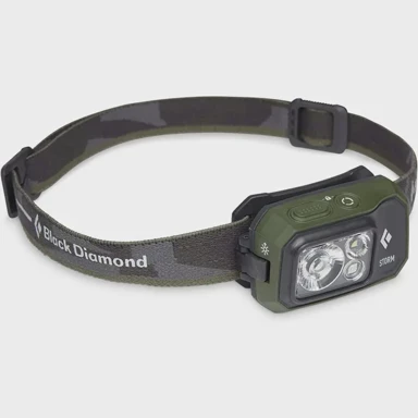 BLACK DIAMOND Čeona lampa Storm 450, LED, maslinasto zelena 