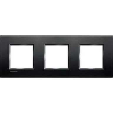 BTICINO Living light pokrovni okvir 2+2+2 71mm anthracite lna4802m3ar