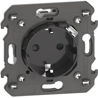 BTICINO Utičnica LNOW 2P+E + USB-C 1,5A KG4141USB, crna