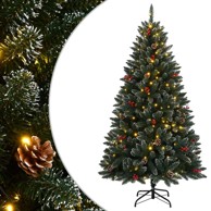 Božićno drvce umjetno s 300 LED 240 cm s LED svjetlima