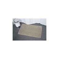 TENDANCE Podloga za kupaonnicu, mikrofibra, sivo smeđa 45x75 cm