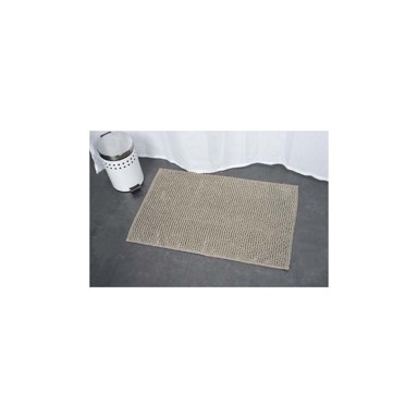 TENDANCE Podloga za kupaonnicu, mikrofibra, sivo smeđa 45x75 cm