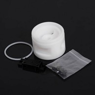 BARROW Kućište pumpe D5, aluminijsko, bijelo