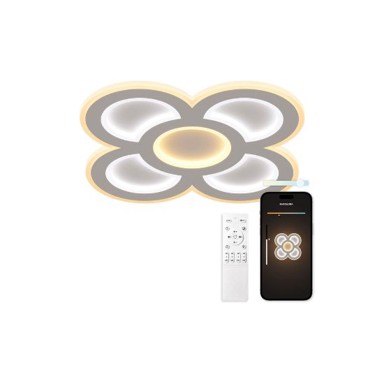 KSIX Stropna svjetiljka Barcelona, CCT, 40 cm, 11387 lm, 90 W