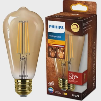 PHILIPS LED Classic žarulja ST64, 50W, E27, 922 gold, 8719514337794