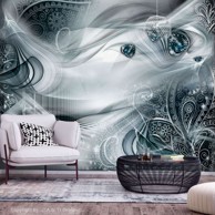 Samoljepljiva foto tapeta Autumn Evenings (Turquoise) 98x70