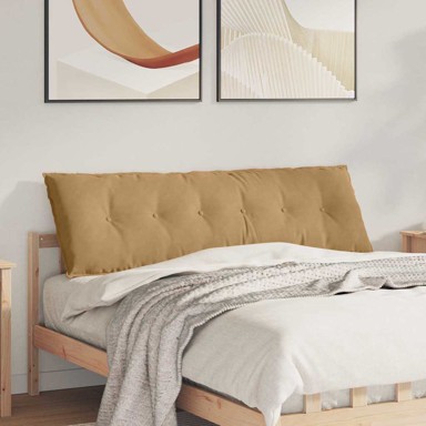 Jastuk za leđa, smeđi, 160 x 50 cm