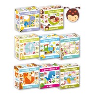 DENIS Puzzle Set od 4 kocke