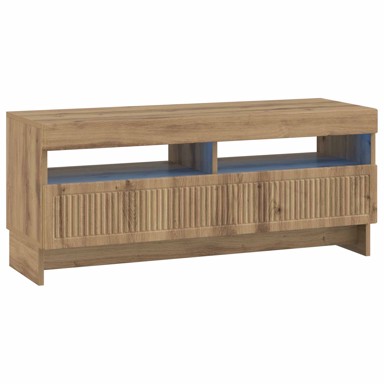 LED TV kabinet od konstruiranog drva, artisan hrast
