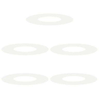 Plastična posuda za cvijeće bijela