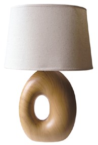 Dekorativna lampa E212S, svijetlo drvo