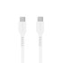 PRIO USB kabel C na C, 5 A, 0,25 m, bijeli