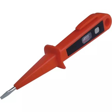 Tester napona 125-250V 150mm VDE, crna