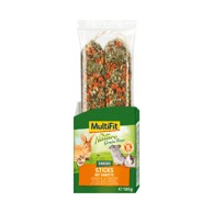 MULTIFIT Nature Grainfree Sticks za glodavce s mrkvom 80 g