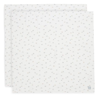 JOLLEIN Tetra pelena komplet 2 pelene muslin 115x115 cm, u pokretu  