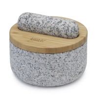 JOSEPH JOSEPH Tučak i mužar s poklopcem od bambusa