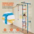 VEVOR Unutarnji Jungle Gym 5-u-1, penjački set za igru, višebojni