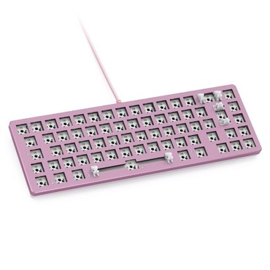 GLORIOUS Gaming tipkovnica GMMK 2 Compact, barebone, ISO layout, pink