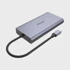 UNITEK uHUB S7, USB 3.2 Gen 1 Type-C, sivi