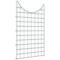 Set ograde za ribnjak 8 pcs 50 x 80 cm, čelik, zelena