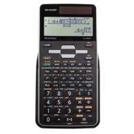 SHARP Znanstveni kalkulator EL-W506TBSL, crni