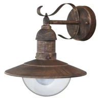 Vanjska zidna svjetiljka Oslo, E27, 1x max 60W, IP44, RA8271, antik zlato