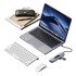 USAMS Hub 10 u 1 adapter za MacBook USB 3.0, HDMI, VGA, SD, TF, RJ45, USB-C PD 100 W