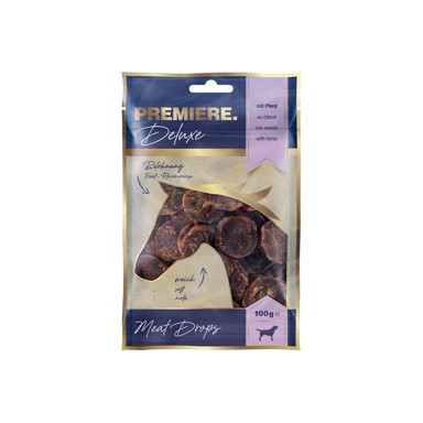 PREMIERE Poslastica za pse s konjetinom Meat Drops 100 g