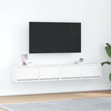 TV ormarići 2 kom 80x31x25,5 cm, konstruirano drvo, bijeli