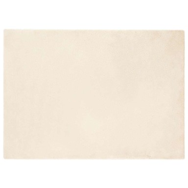 Tepih od umjetnog krzna zeca 200 x 280 cm, poliester, kremasti