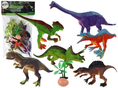 Set od 6 figura: dinosauri i pribor