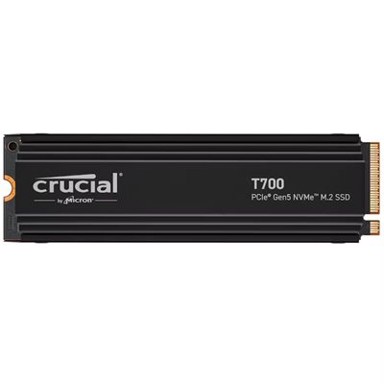 CRUCIAL SSD disk 2TB T700, PCIe Gen 5 NVMe M.2, 2280, 12400/11800 MB/s, hladnjak