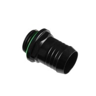 BITSPOWER Ravna spojnica, G1/4 inča AG na 13 mm ID, mat crna