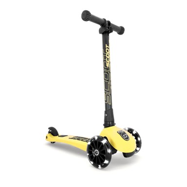 SCOOT&RIDE Romobil Highwaykick 3 LED, limun žuti
