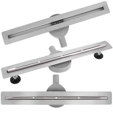 REA Linearni odvod FILO, Nickel Brush, 80