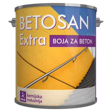 ISKRA Premaz za beton BETOSAN EXTRA SIVI 4 l