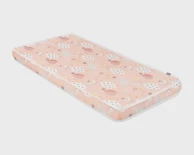 KIKKA BOO Madrac FANTASIA 70X140X9 CM CLOUDS PEACH