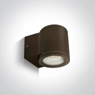 Zidna svjetiljka, 1xGU10, 35W, IP54, DM67400A/BR, rustik smeđa