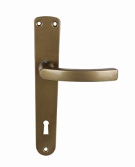 Kvaka za vrata štit ključ FO K102 bronca