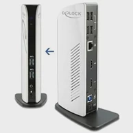 DELOCK Docking stanica USB 3.2, HDMI, LAN