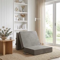 Sofa na razvlačenje, 75 x 63 x 45 cm, svjetlosiva