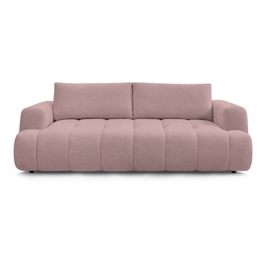 BOBOCHIC PARIS Ružičasta sklopiva/s prostorom za odlaganje sofa 251 cm Fuji, 251x113x88 cm