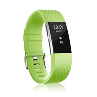 B-STRAP Silicone Diamond (Large) remen za Fitbit Charge 2, fruit green
