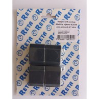 NIVETA Spojnica M, za stup, 50x50 s vijkom, PVC, antracit, 4/1 SKIN